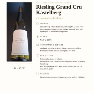 Riesling Grand Cru KASTELBERG 2025 Domaine Eugene Neveux